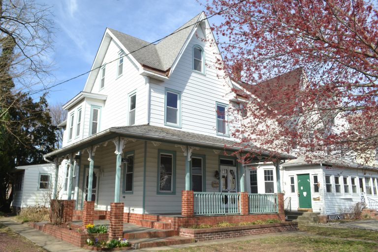 The historic home next door