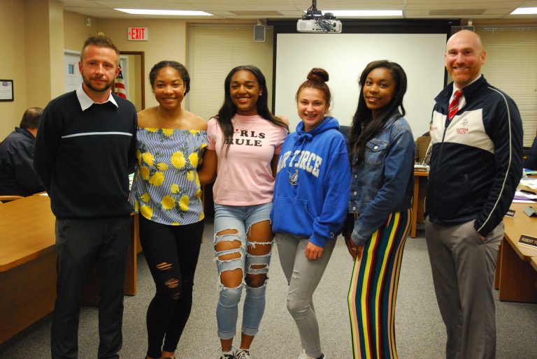 Eastern Regional BOE honors track team members