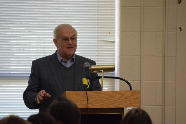 Holocaust survivor speaks at Medford Memorial for Genocide Awareness Day