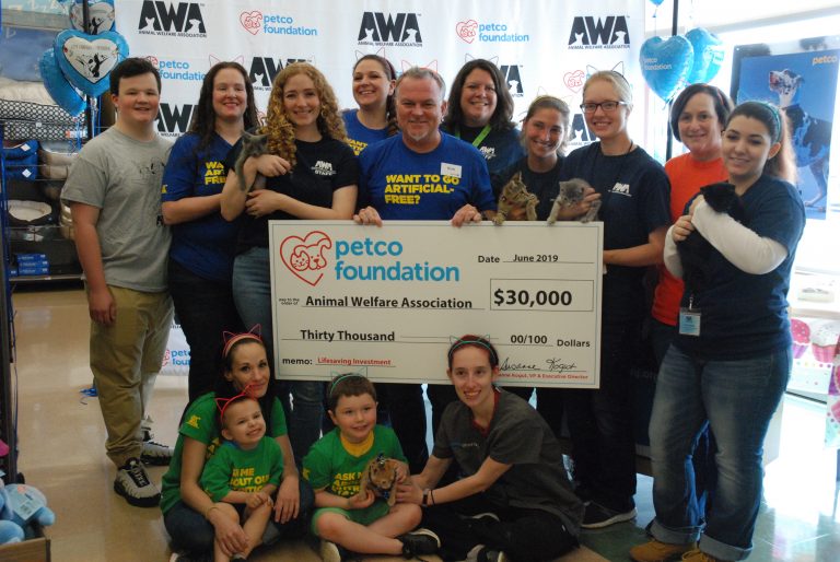 AWA receives grant, kicks off adoption event