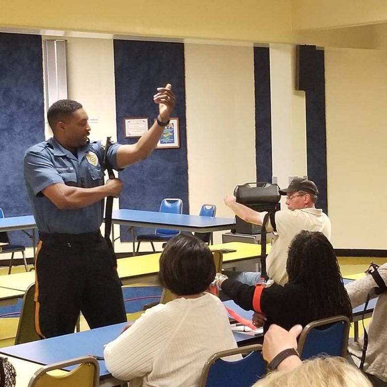 Municipal employees participate in active shooter workshop