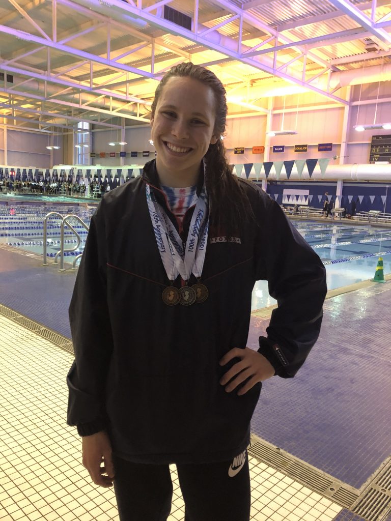 Fenska earns first All-American swimming title for MFS