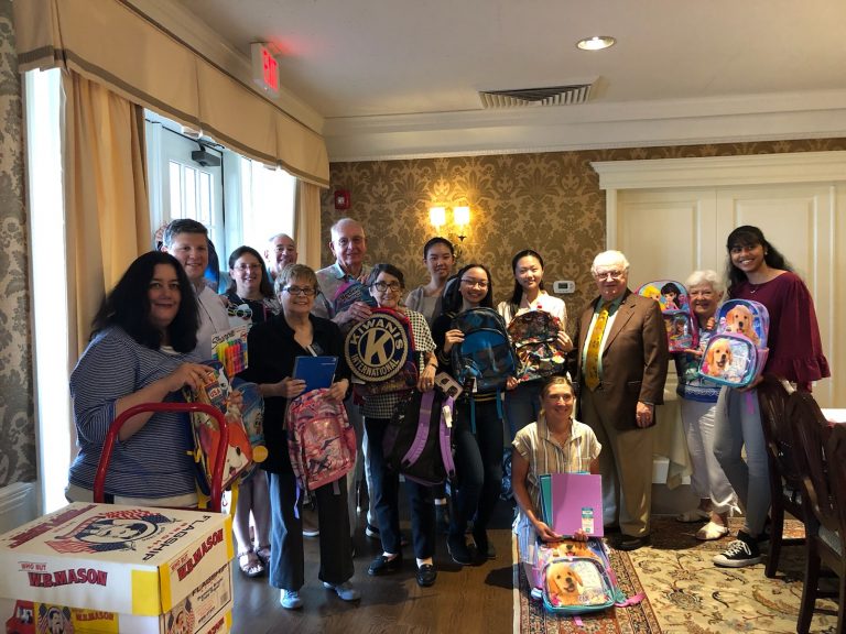 Kiwanis Club of the Haddons participates in ‘Project Backpack’