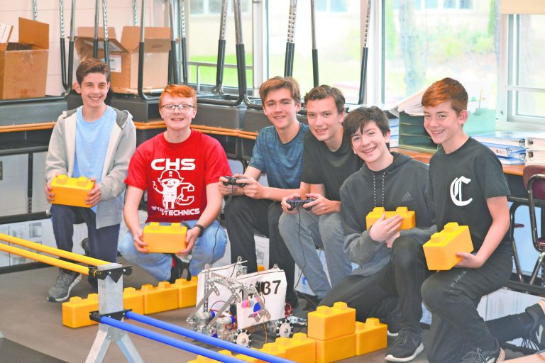 CHS Robotics team advances to semifinals in first-ever qualifying meet