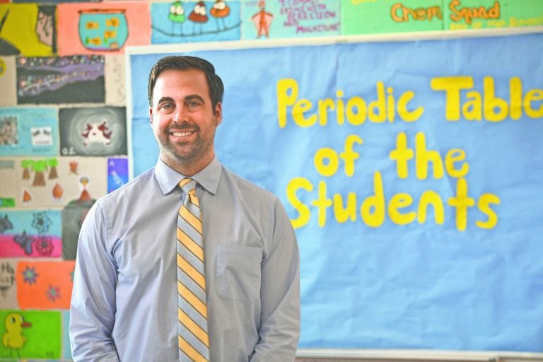 Cinnaminson High School chemistry teacher wins educator of the year