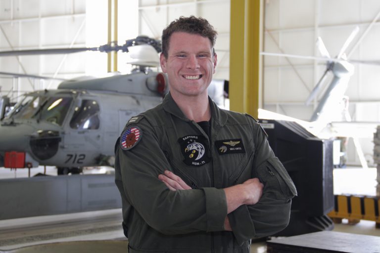 Deptford native serves with “the first and finest” helicopter squadron