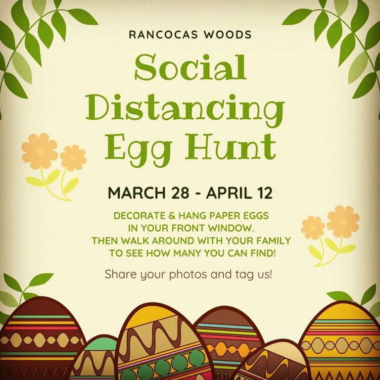 Social Distancing Egg Hunt is on through April 12