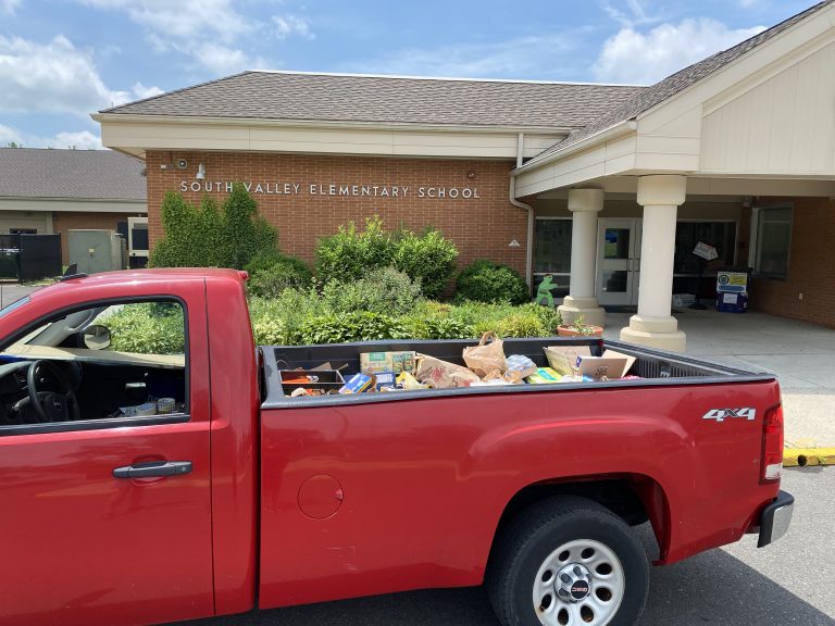 Despite distancing, Moorestown schools and food pantry stay connected