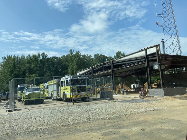 Cecil Firehouse construction has finally begun