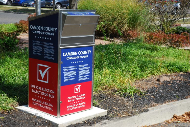 Camden County installs vote-by-mail boxes