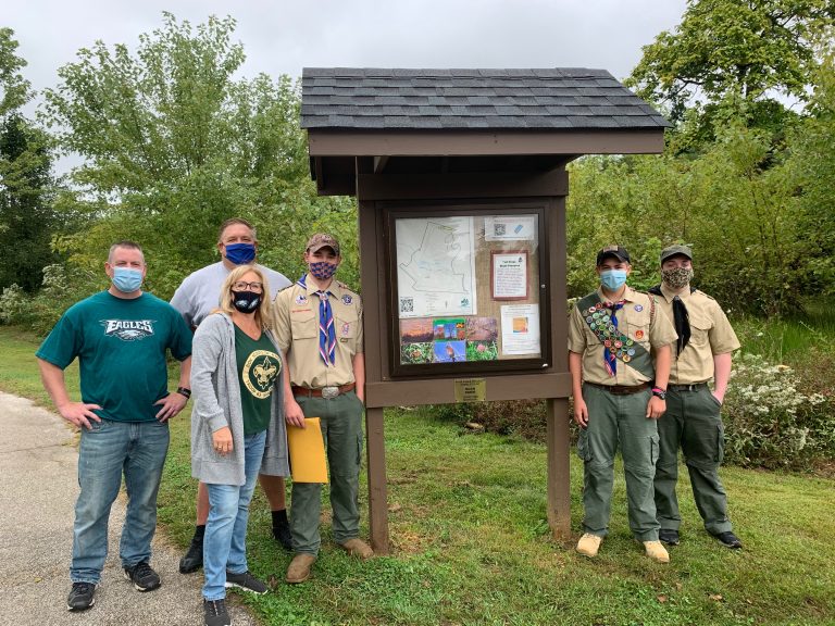 Clearview student earns Eagle Scout with Tall Pines project