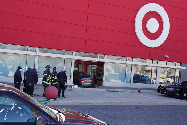 Car smashes through Cherry Hill Target; three suffer minor injuries