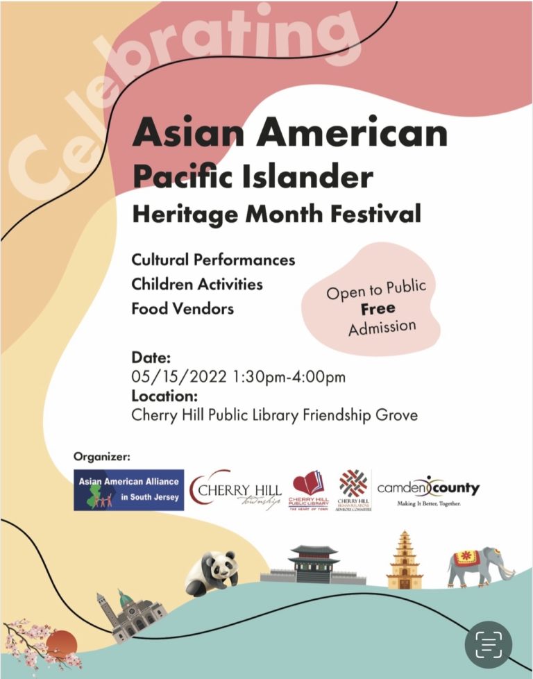 Celebrate AAPI Heritage Month Festival at Cherry Hill Public Library