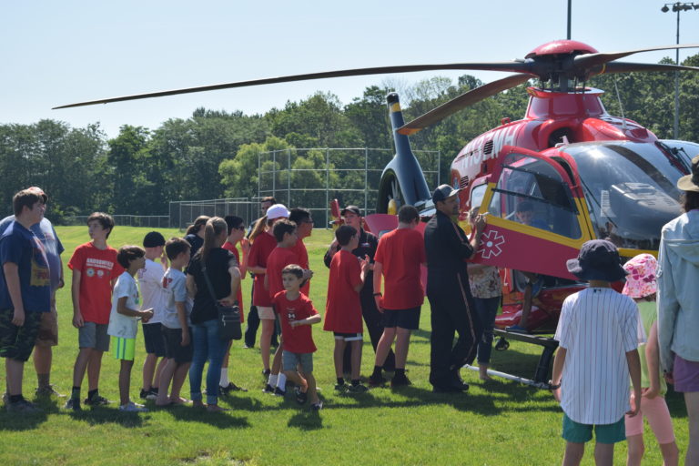 First responder camp back after COVID pause