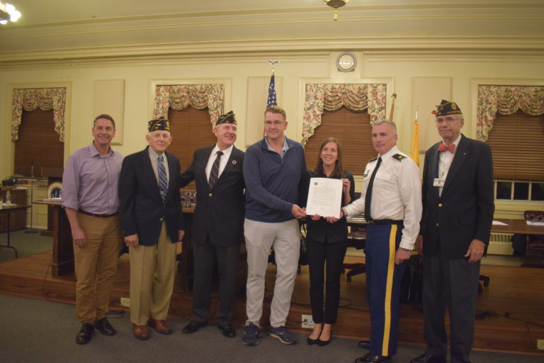 Borough of Haddonfield recognizes World War II Remembrance Month