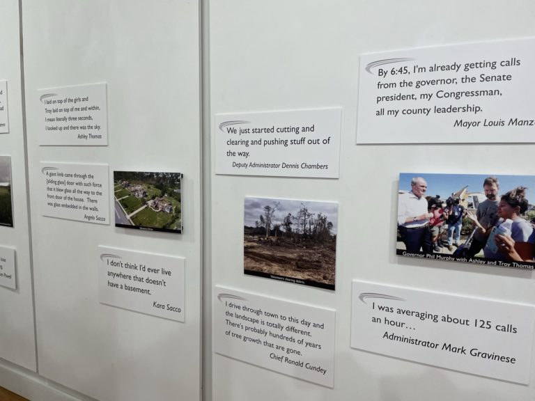 Exhibit highlights devastation and hope