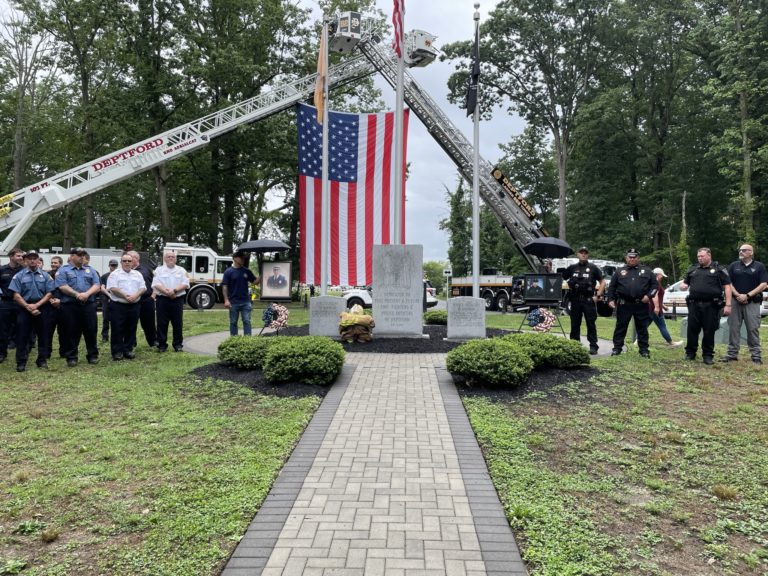 Township honors emergency personnel at First Responders Circle dedication