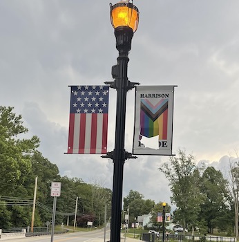 Harrison Pride banner flags vandalized in Mullica Hill