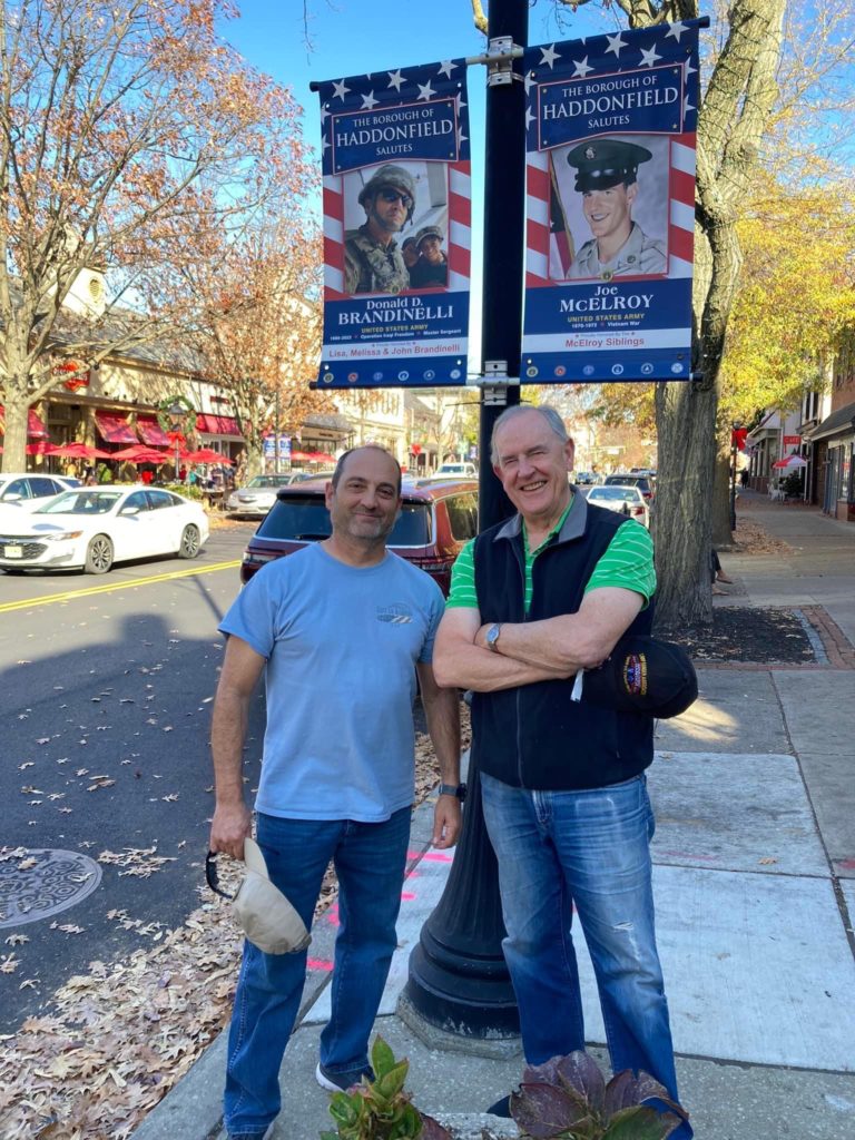 ‘A little credit, a little honor’: Haddonfield’s military tribute banners honor military service