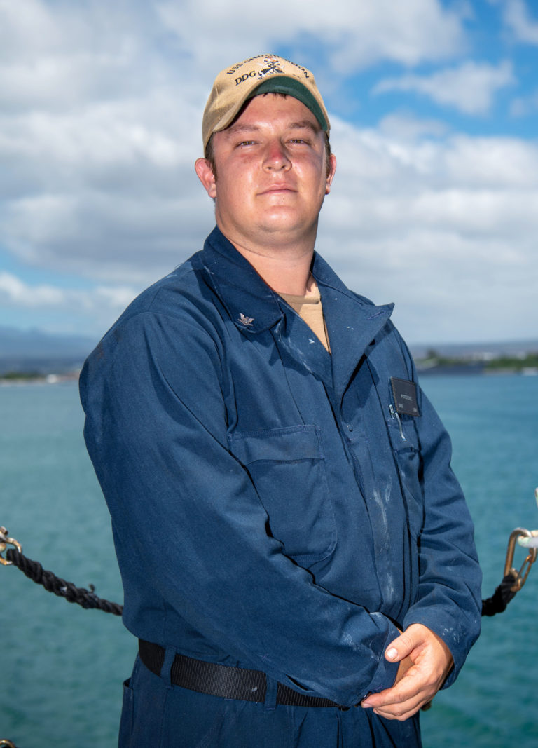 Cherry Hill native serves aboard U.S. Navy warship in Pearl Harbor