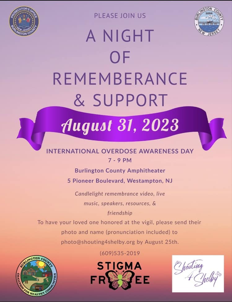 County will hold vigil to memorialize lives lost to substance use disorder