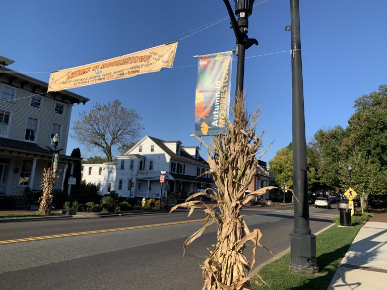 Autumn in Moorestown on Main Street