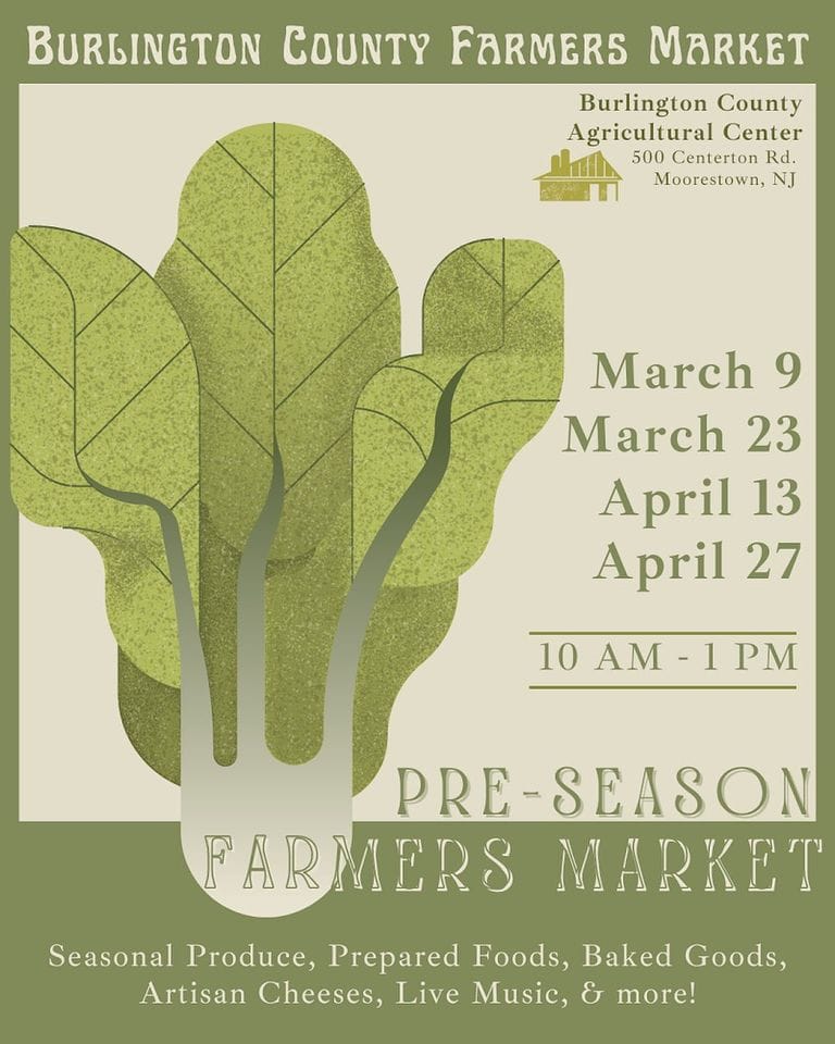 New season of the Burlington County Farmers Market starting early