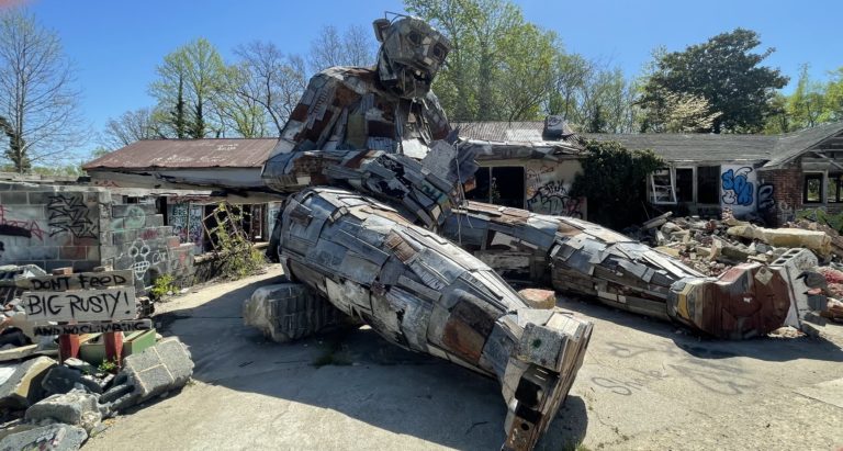 Troll Trek: County celebrates making art from trash