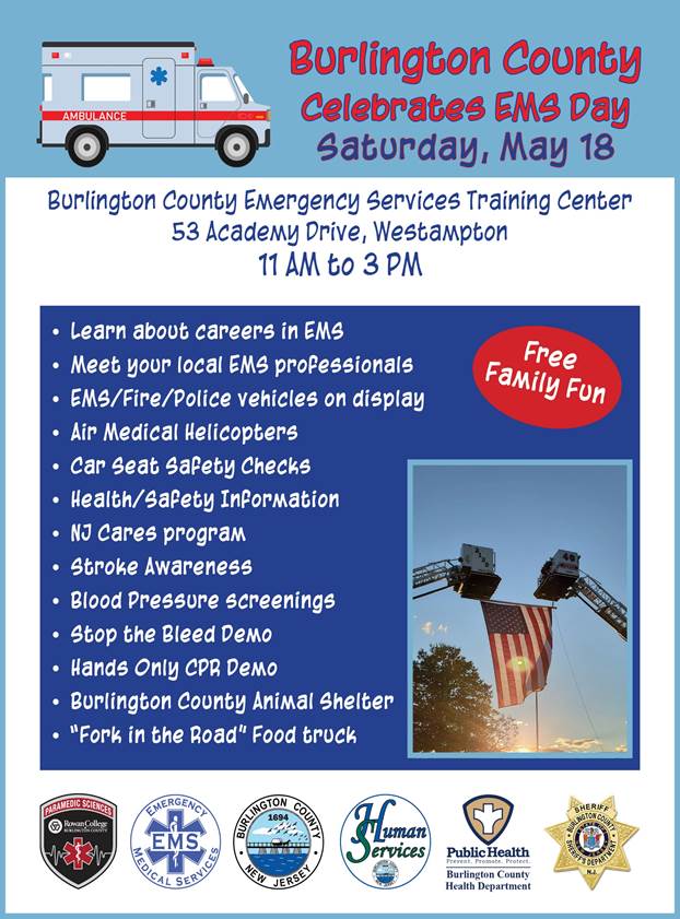 Burlington County holds EMS week celebration