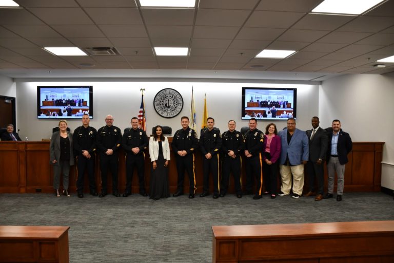 Dedicated to service: Township honors retiring officers