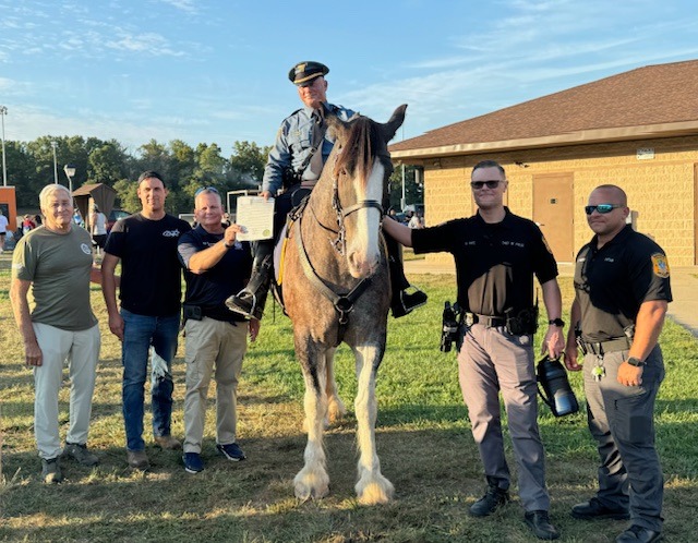 Police liven the park at township event