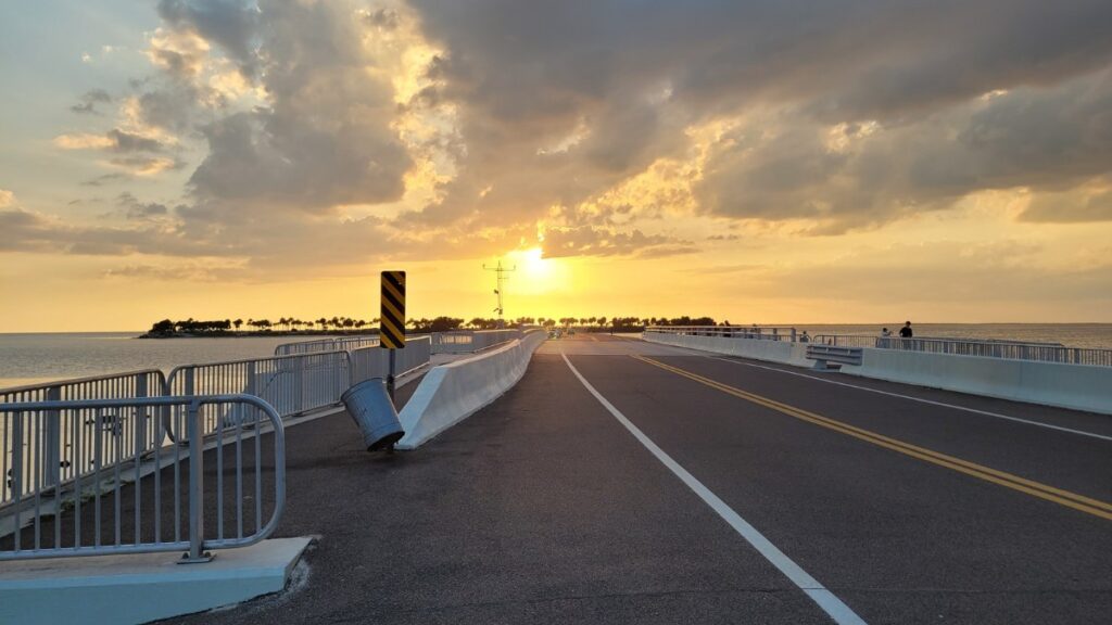 Sunset At Fred Howard Park