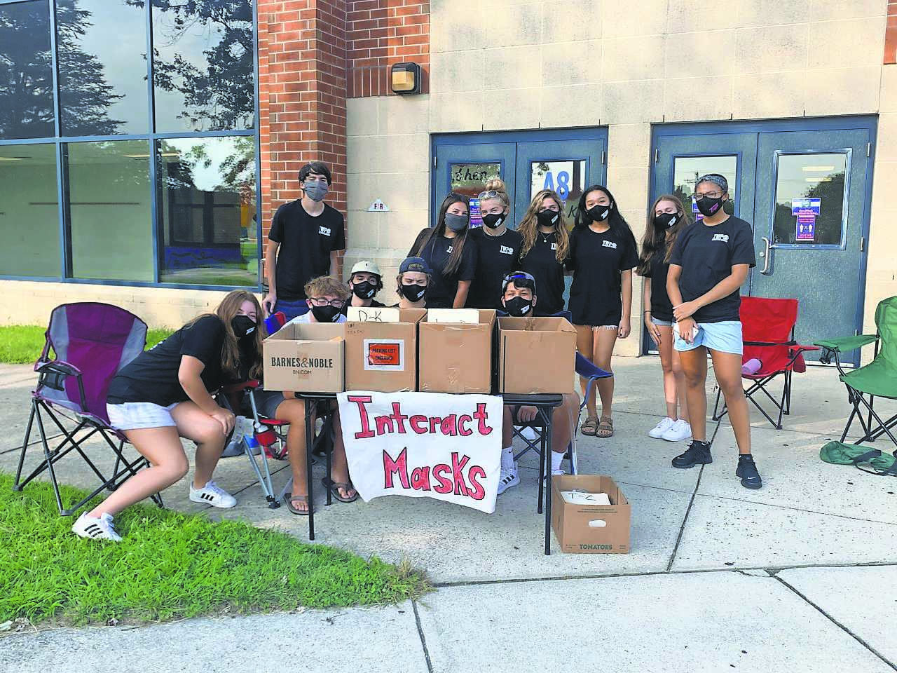 High school Interact Club sells masks to help community - The Sun Newspapers